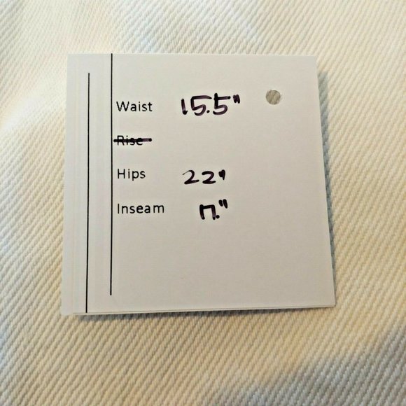 Free People We The Free Brea Distressed Denim Skirt Frayed Hem Deco White 31 Nwt - Picture 8 of 8